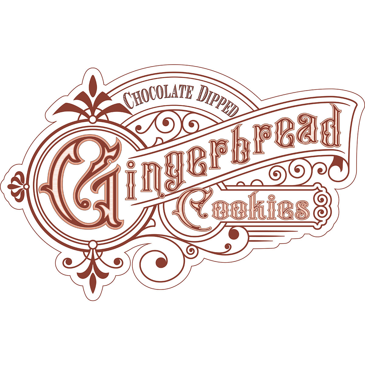 Dark Chocolate Covered Gingerbread Men