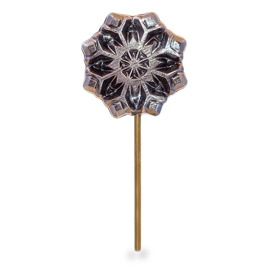 Handpainted Snowflake Pops