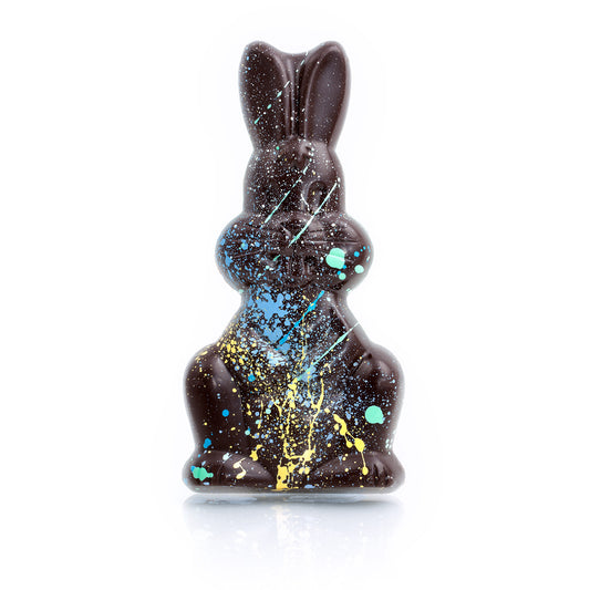 Handpainted Solid Chocolate Bunny