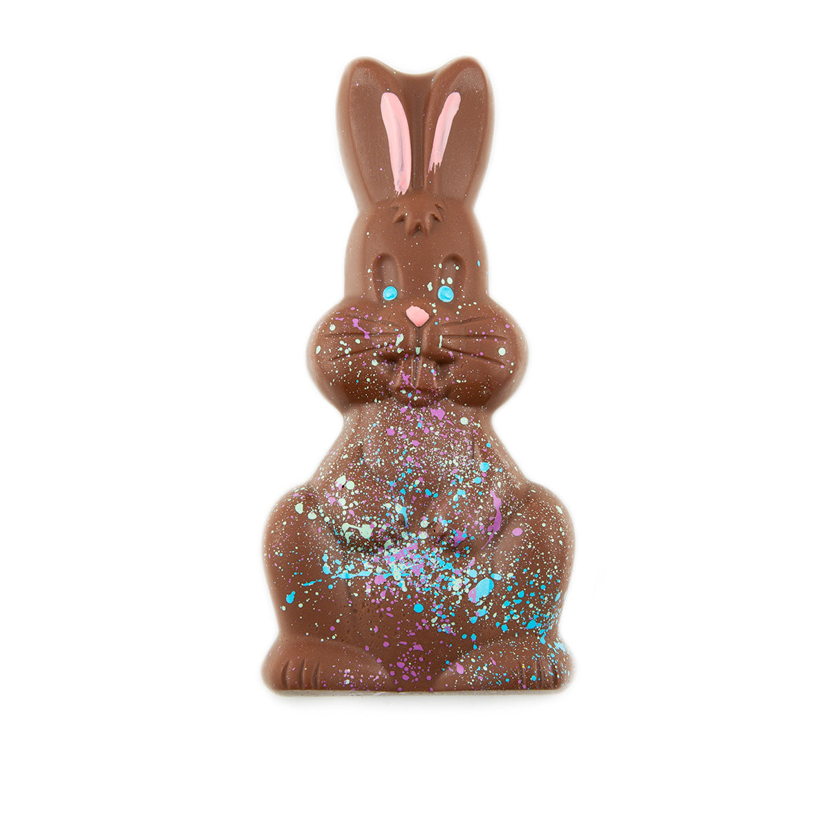 Handpainted Solid Chocolate Bunny